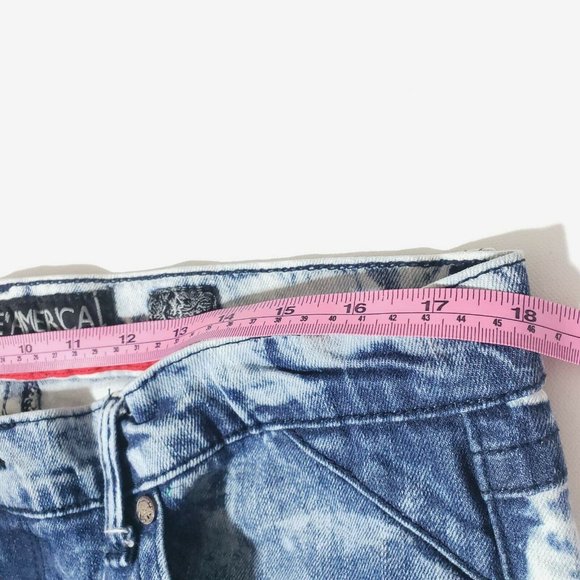 The Heritage America Men's Acid Wash Jeans Waist - Picture 10 of 10